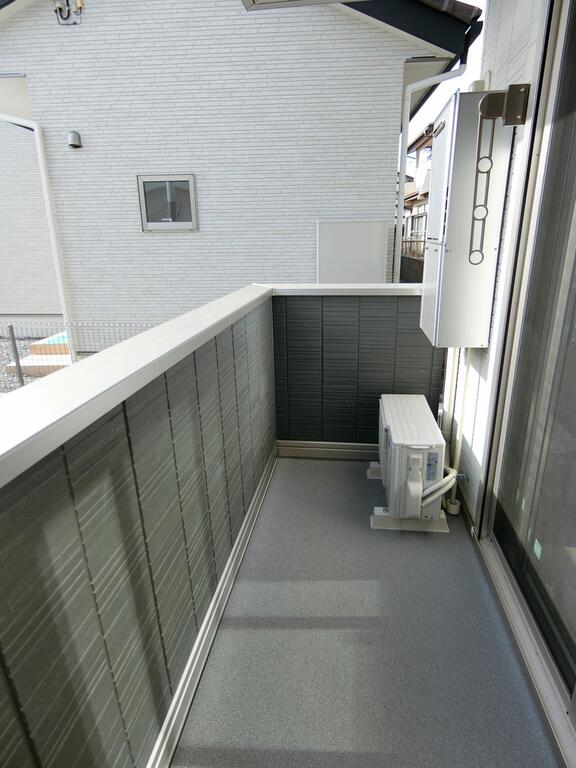 バルコニー　※写真は1階のお部屋です。