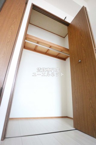 収納　クローゼット付きでお部屋もスッキリ♪