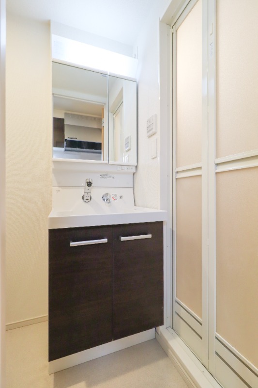 洗面設備　図面と現状に相違がある場合には現状を優先