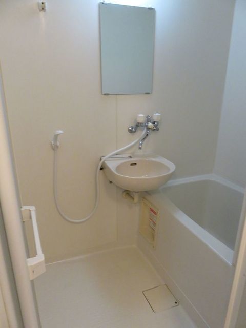 バス・シャワールーム　洗面台付浴室