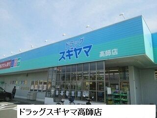 ドラックストア　ドラッグスギヤマ高師店（ドラッグストア）まで300m