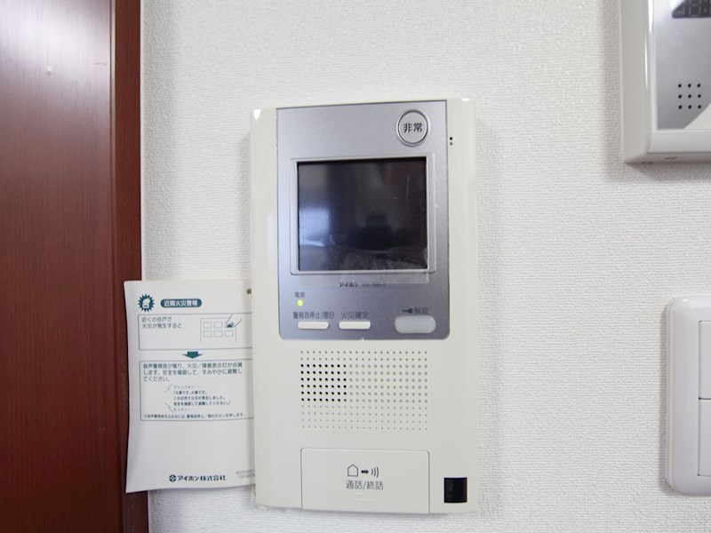 セキュリティ　ＴＶモニター付インターホン