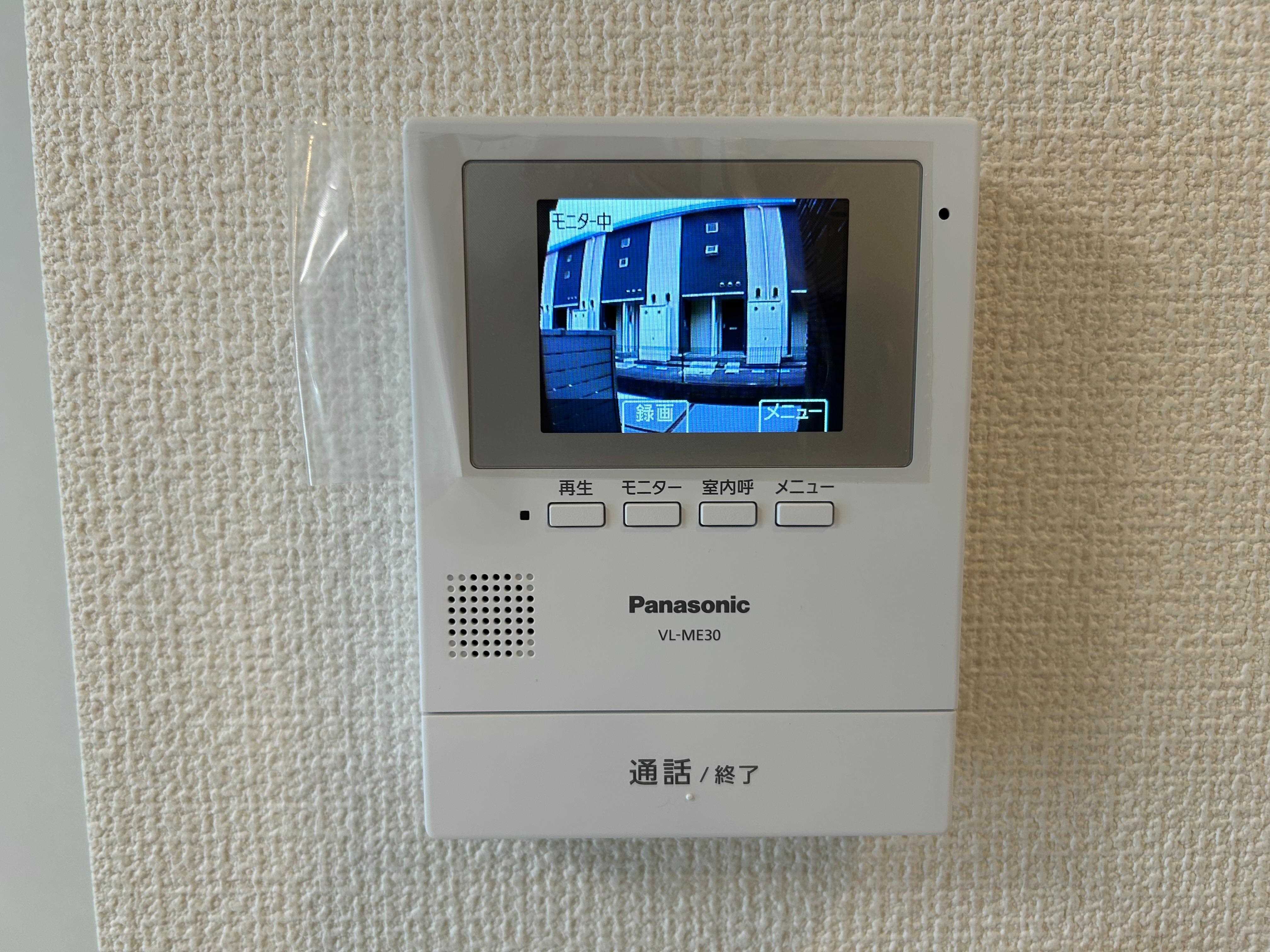 セキュリティ　カメラ付インターホン