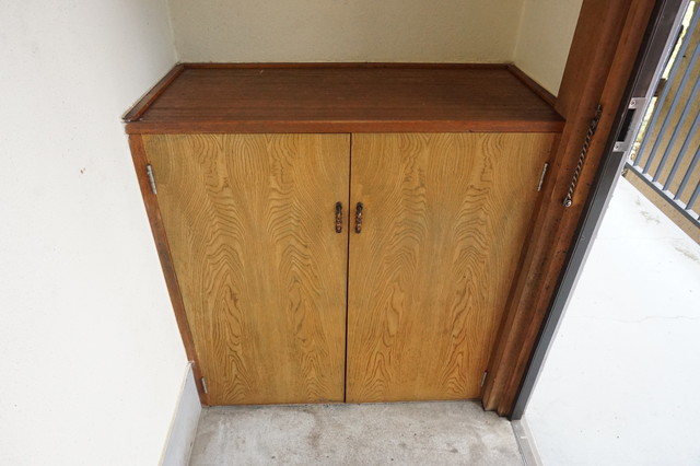 玄関　シューズボックス付☆いつでもスッキリ片付きますね！