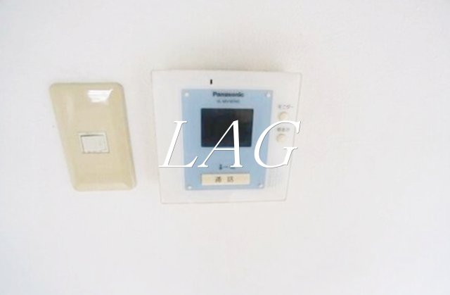 セキュリティ　モニター付インターホンです。