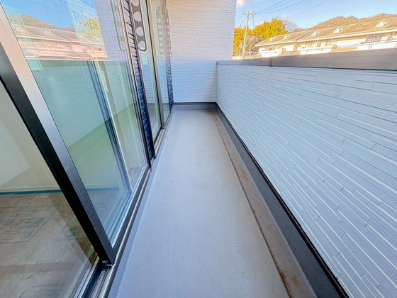 バルコニー　※別部屋の写真です。