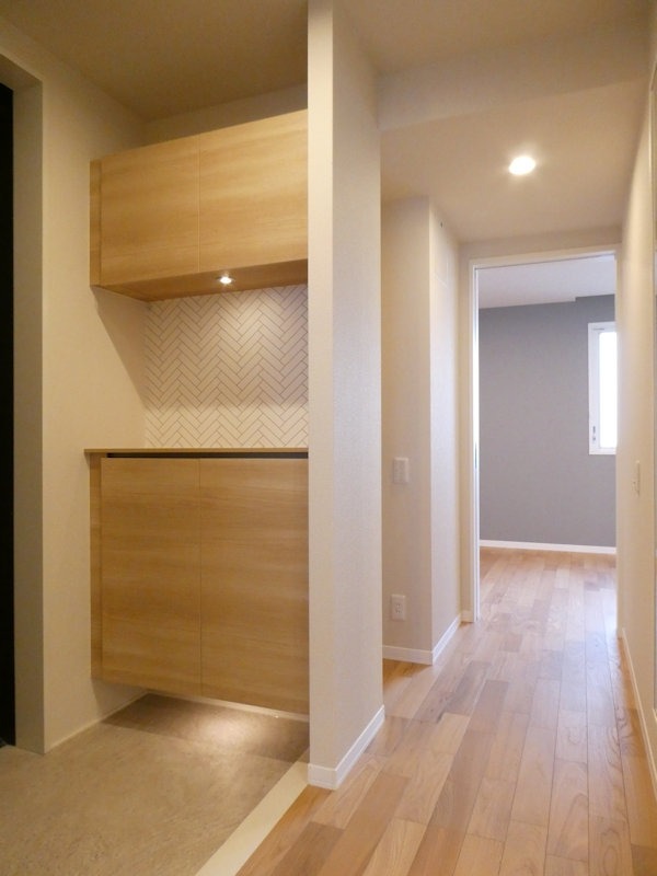 玄関　玄関にシューズボックスとシューズクローク！