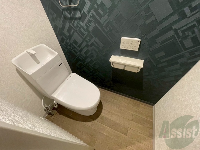 トイレ　清潔感があり、安心して使用できます。