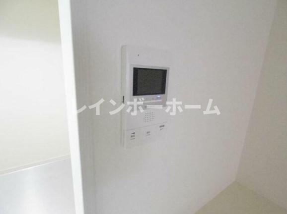 セキュリティ　モニタ付きインターホンです