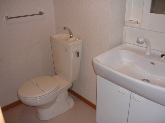 トイレ　洗面台つき