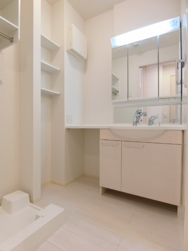 洗面設備　図面と現状に相違がある場合には現状を優先