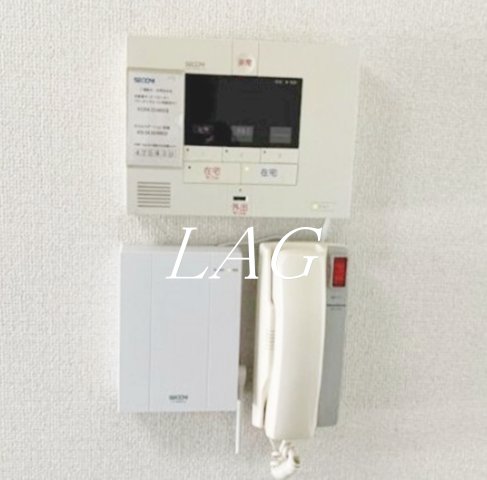 セキュリティ　インターホンです。