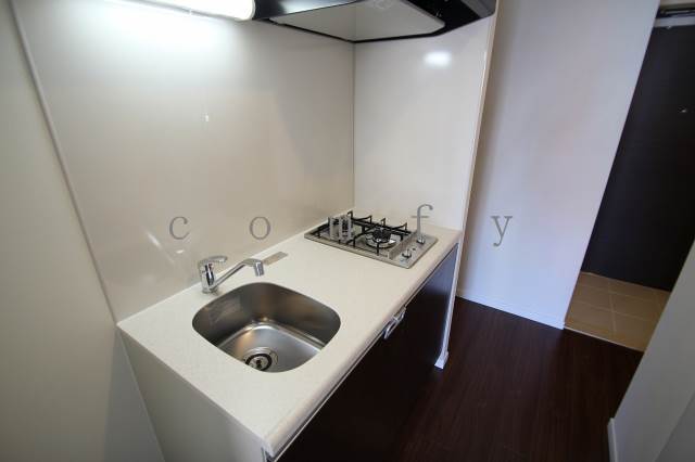 キッチン　ガス２口システムキッチン