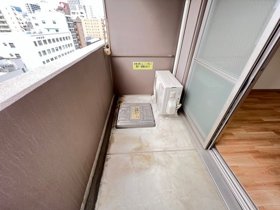 バルコニー　※別部屋の写真です