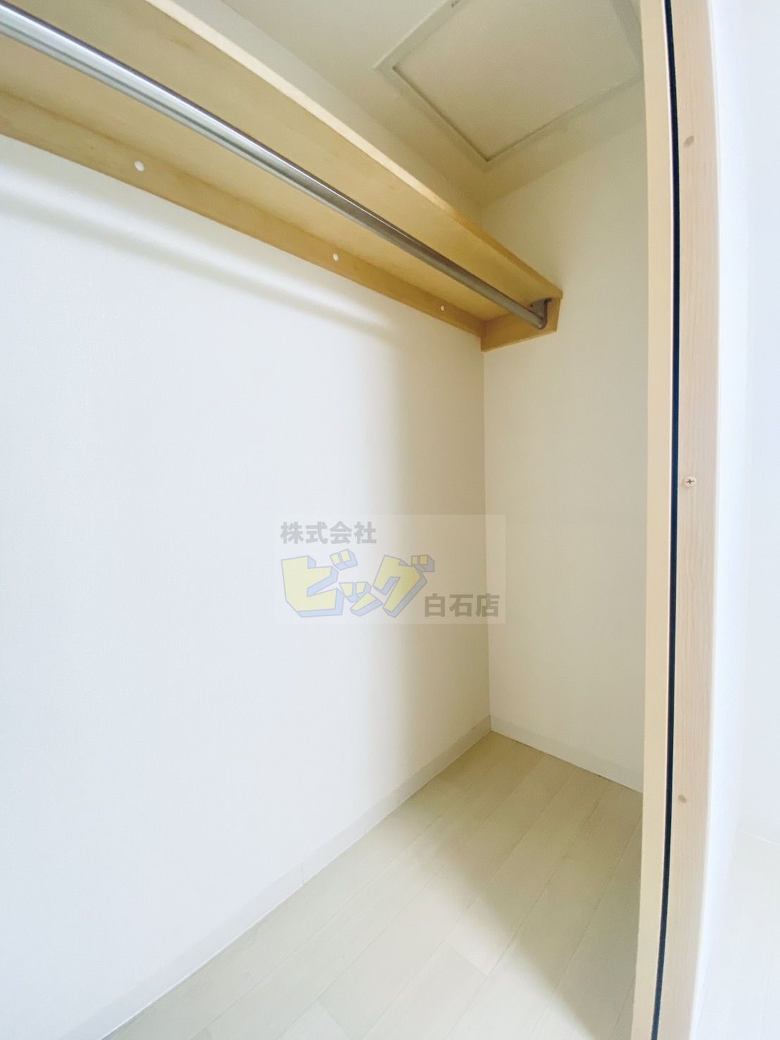 収納　広々ウォークインクローゼット完備しています♪