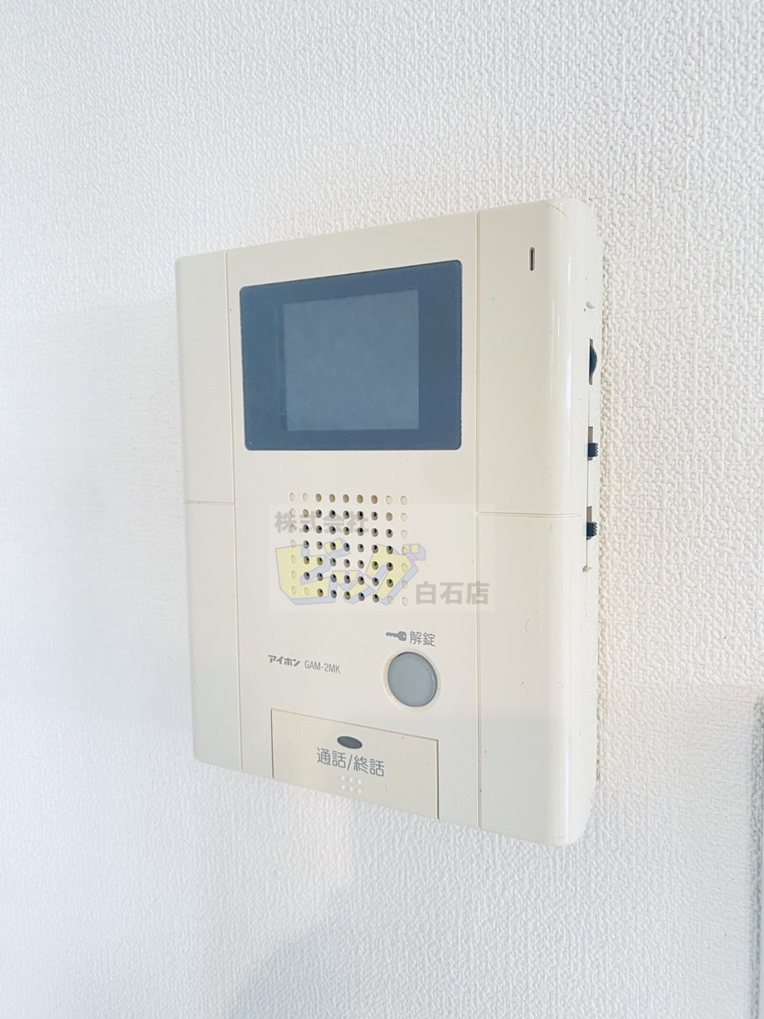 セキュリティ　モニター付きインターホン完備しています♪