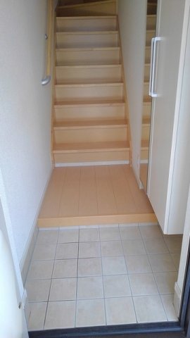 玄関　毎日通る玄関はこちらです