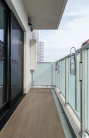 バルコニー　YUNO ART KAMEIDO