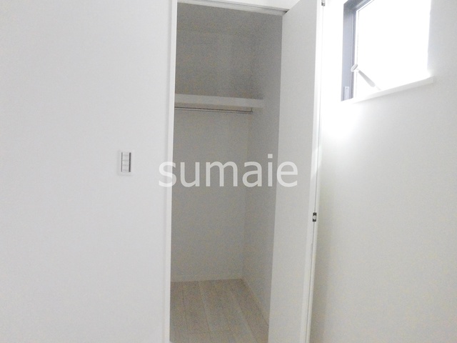 収納　クローゼットです。