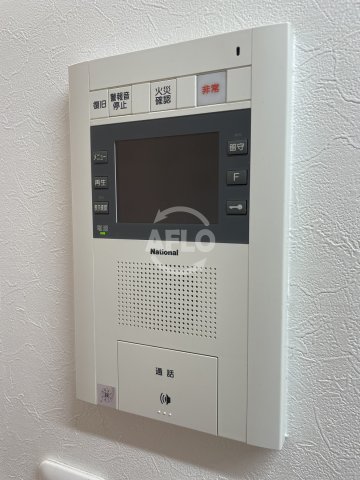 セキュリティ　コンソラーレ土佐堀　モニター付きインターホン
