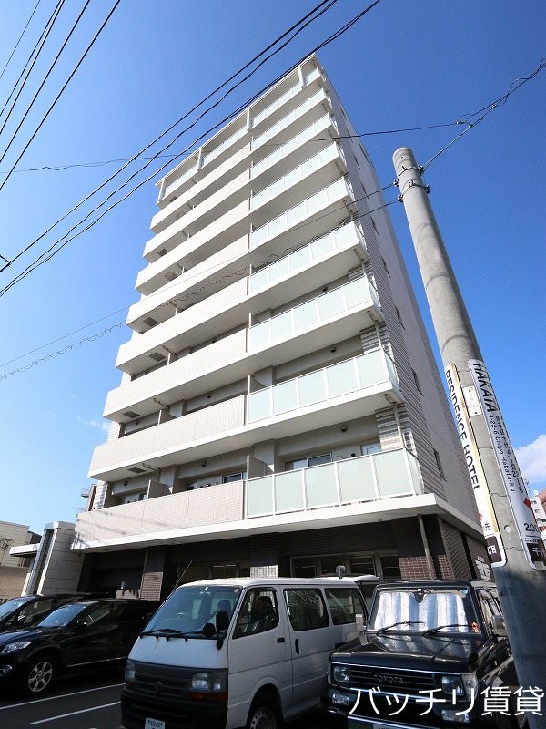 建物外観　オートロック・防犯カメラ付きマンション♪