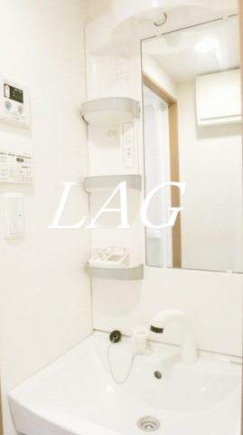 洗面設備　洗面台です。