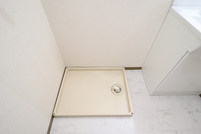 洗面設備　洗濯機置き場