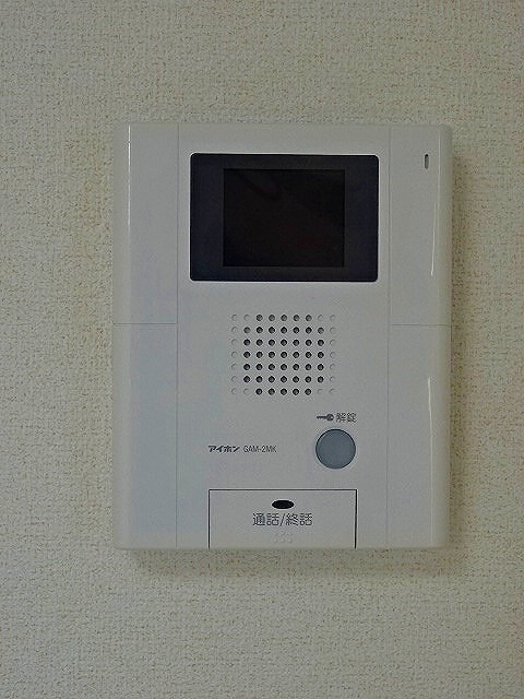 セキュリティ　来訪者の姿を確認できます。