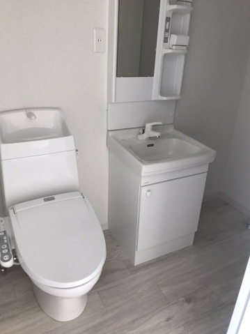 洗面設備　別号室の写真です。