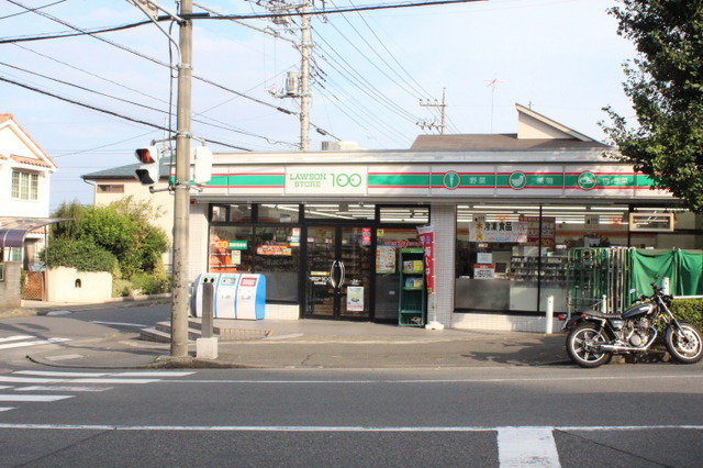 コンビニ　ローソンストア100日野本町店（コンビニ）まで287m