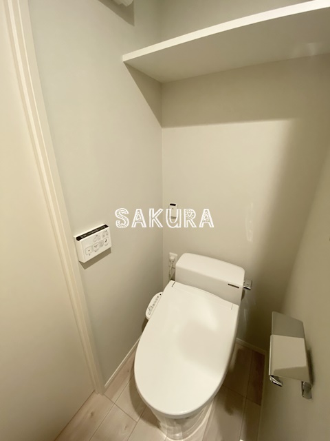 トイレ　嬉しい温水洗浄便座♪