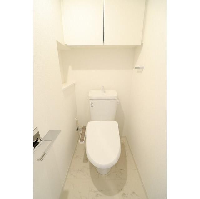 トイレ　ゆったりとした空間のトイレです