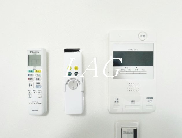 その他設備　モニター付きインターホンです。