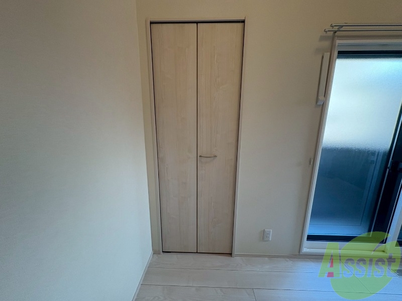 収納　クローゼットです。お荷物やお洋服はこちらにどうぞ。