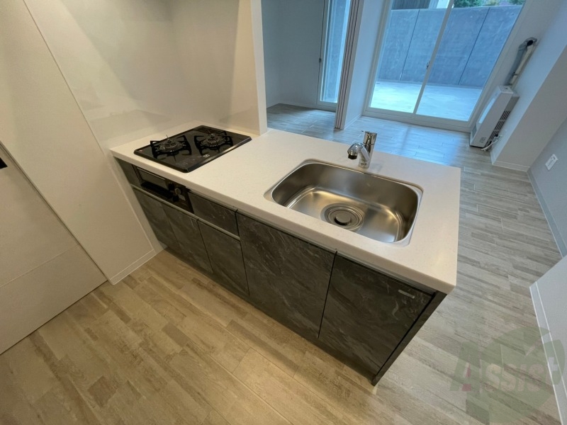 キッチン　キッチンはスペースも広々していて使いやすそうですよ！