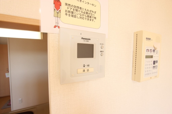 セキュリティ　TVモニター付きで来客対応も安心♪