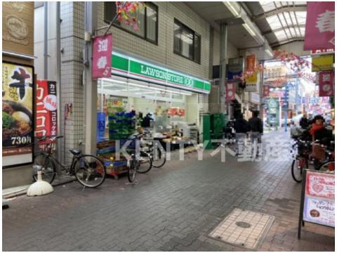 コンビニ　ローソンストア100 LS雑色店（コンビニ）まで406m