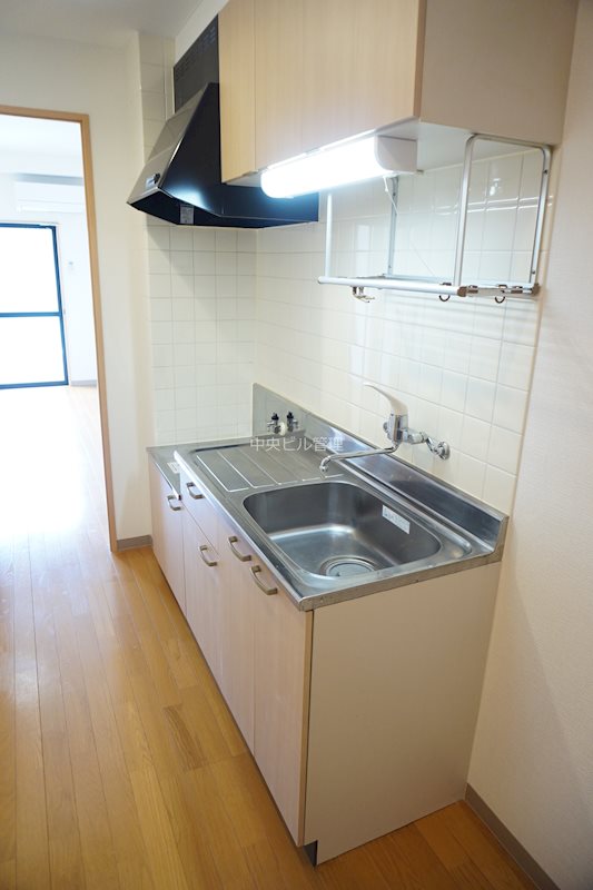 キッチン　ガスコンロ設置可能です