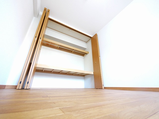 収納　大きなスペースがあり、収納には困りません