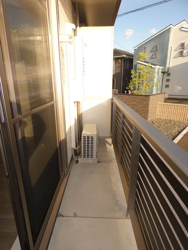 バルコニー　※同タイプ別部屋の写真となります。