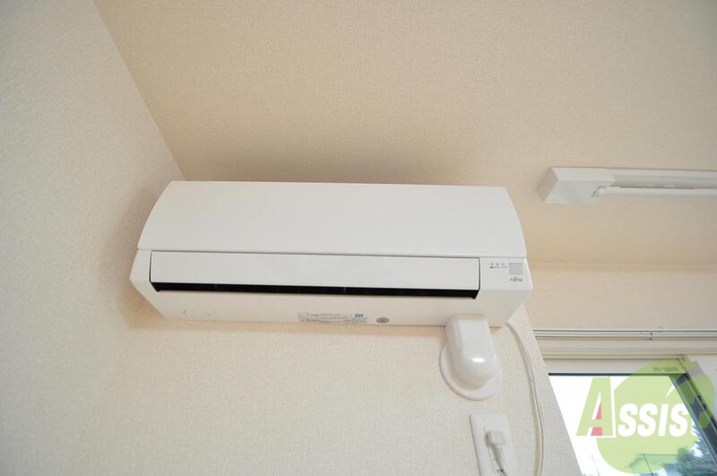 その他設備　エアコンがあるのはうれしいですね。ちょっぴり得した気分。