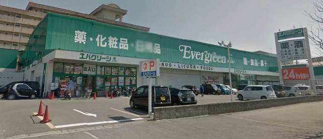 ドラックストア　エバグリーンプラス広瀬店（ドラッグストア）まで633m