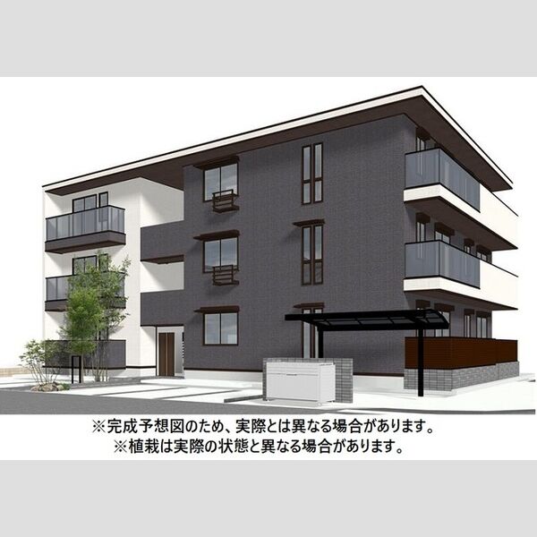 建物外観　外観パース