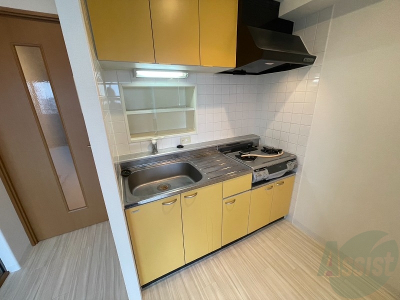 キッチン　キッチンは調理スペースもあり料理がはかどりそうです。