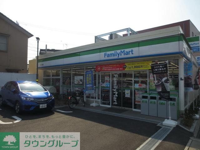 コンビニ　ファミリーマート市川八幡店（コンビニ）まで404m