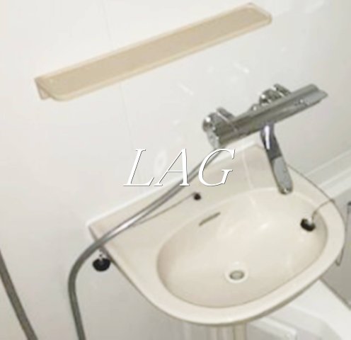 洗面設備　洗面台です。