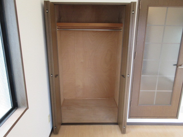 収納　クローゼットが広いです