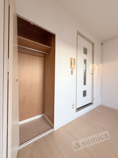 収納　室内をスッキリと見せることができる。充実収納です♪♪