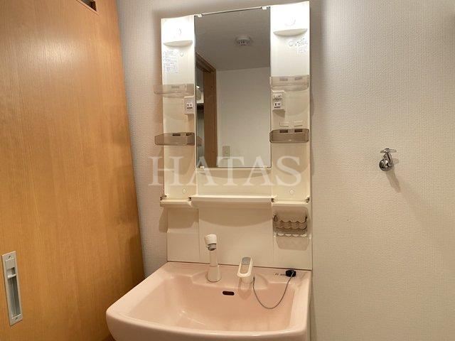 洗面設備　同物件別部屋です。