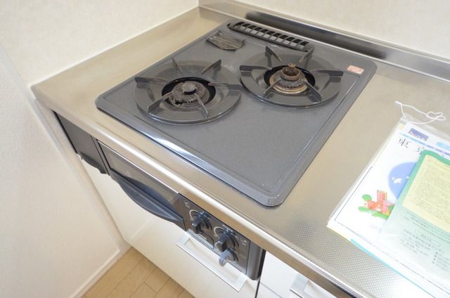 キッチン　☆ガスコンロも買わなくていいですね☆